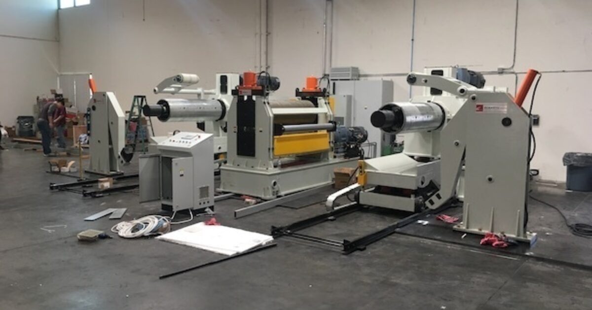 Coil Embosser Machine Roll Forming Machines UK & Europe