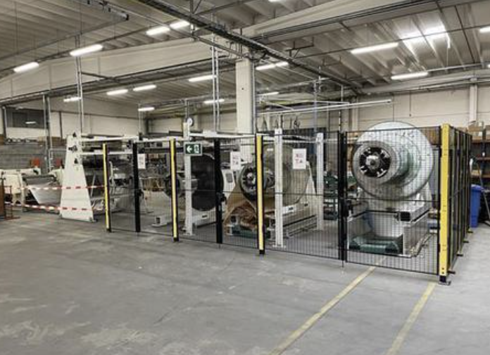 1100 x 2 mm Slitting line / Cut to length line In Belgium