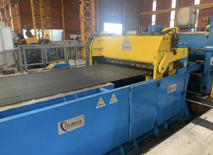 1510 x 3 Slitting line / Cut to length line In Spain