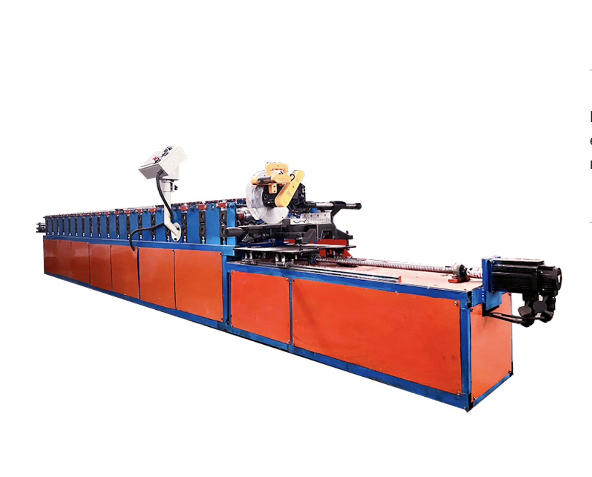 Aluminium Garage Shutter Door Roll Forming Machine In France