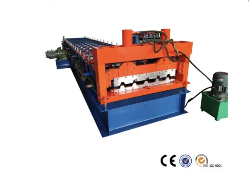 Floor Decking Panel Roll Forming Machine In Spain