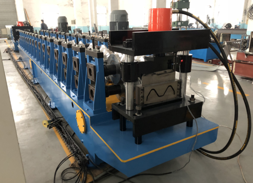 High Speed Railway Crash Barrier Roll Forming Machine For Sale UK