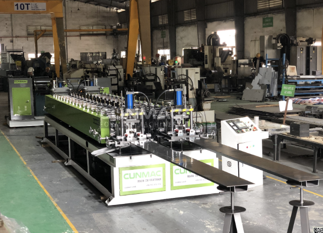 Metal Shelving Crossbar Roll Forming Machine For Sale In Spain